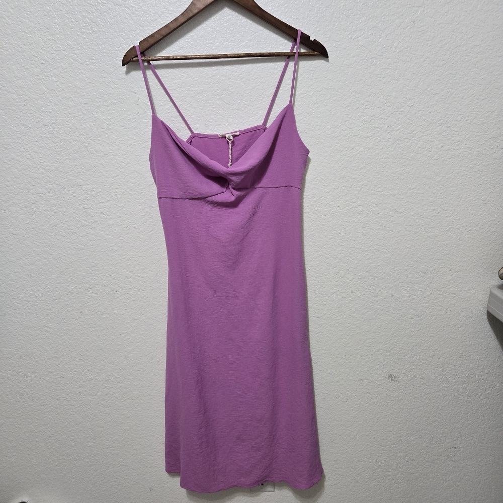 See You Monday Cocktail dress pink purple strapless